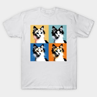 Japanese Bobtail Pop Art - Cat Lover Gift T-Shirt